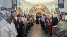 Члены Почепской МО ВОС посетили богослужение в Храме