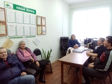 Встреча заместителя прокурора Унечского района с инвалидами по зрению