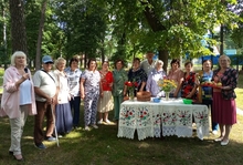 Члены Жуковской МО ВОС приняли участие в музыкально - развлекательной программе "Наливное яблочко"