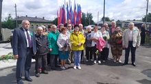 Члены Новозыбковской МО ВОС приняли участие в торжественном митинге