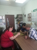 Очередная встреча участников шахматно - шашечного клуба Унечской МО ВОС 