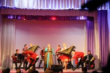 Ансамбль народных инструментов "Надея" и шоу - балет "ECLIPSE" выступили с концертной программой в Доме культуры ВОС 