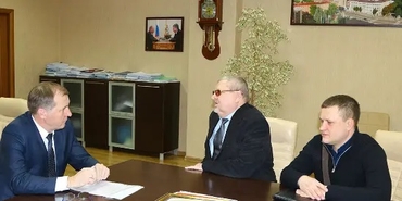 Рабочая встреча с главой администрацией города Брянска Макаровым А.Н.